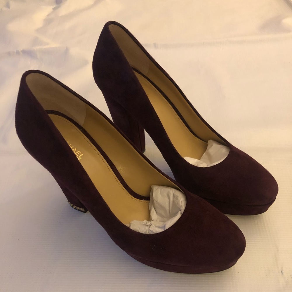 Michael Kors Suede Heels